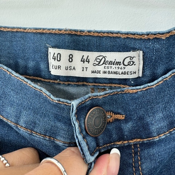 Denim&Co High rise stretch jeans - Picture 3 of 3